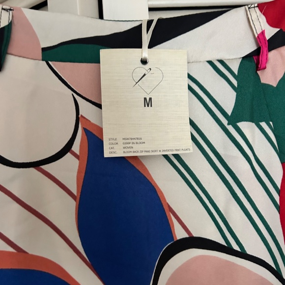 Colorful high waisted skirt - Picture 4 of 4